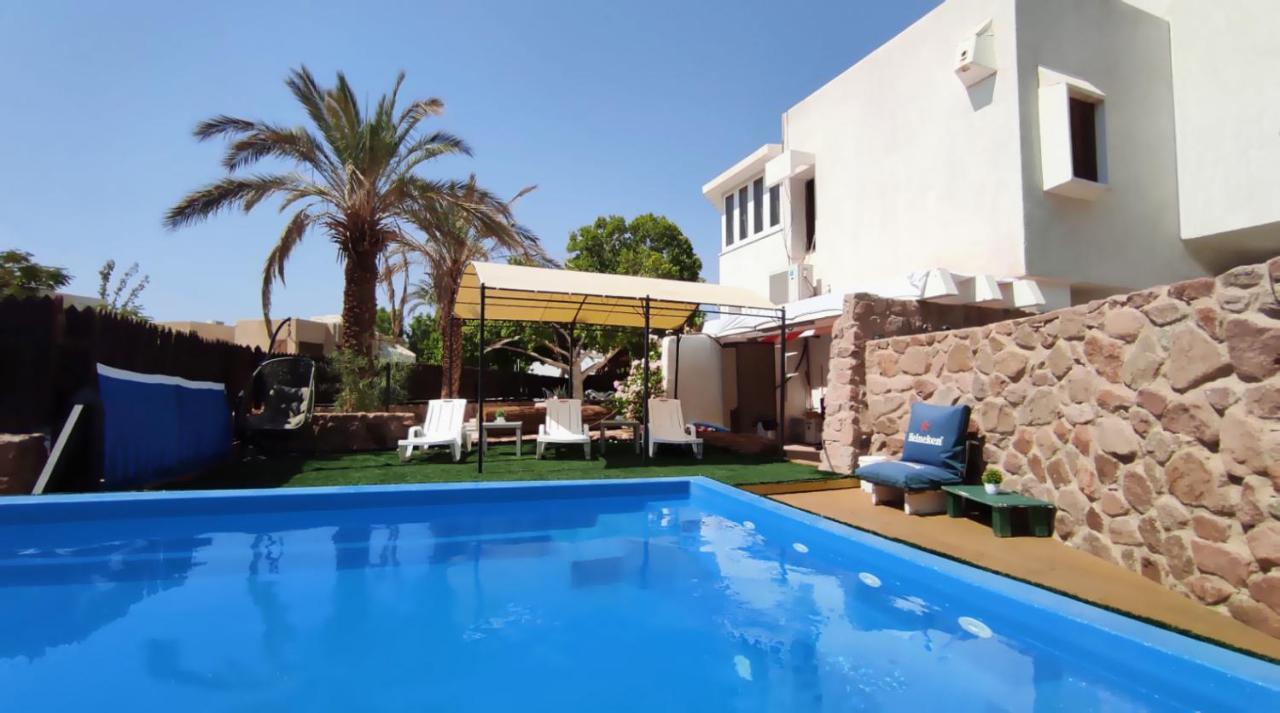 Guest House "Villa Klara Eilat" Heated Pool And Sauna All Year Round ภายนอก รูปภาพ